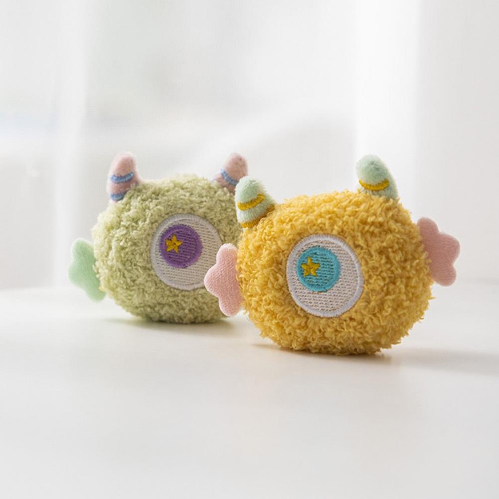 Sounding Dog Toy Cartoon Shape Padded Soft Pet Chew Toy Bite-Resistant Relieve Fatigue Interactive Squeeze Dog Squeaky Chew Toy