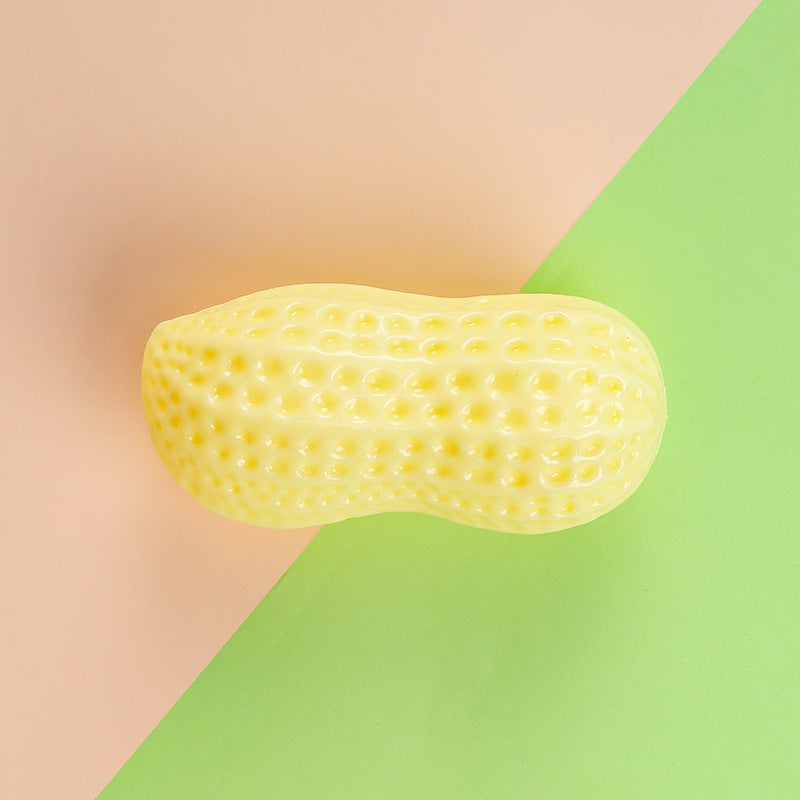 Pet Toy Tpr Peanut Bite Resistant Sound