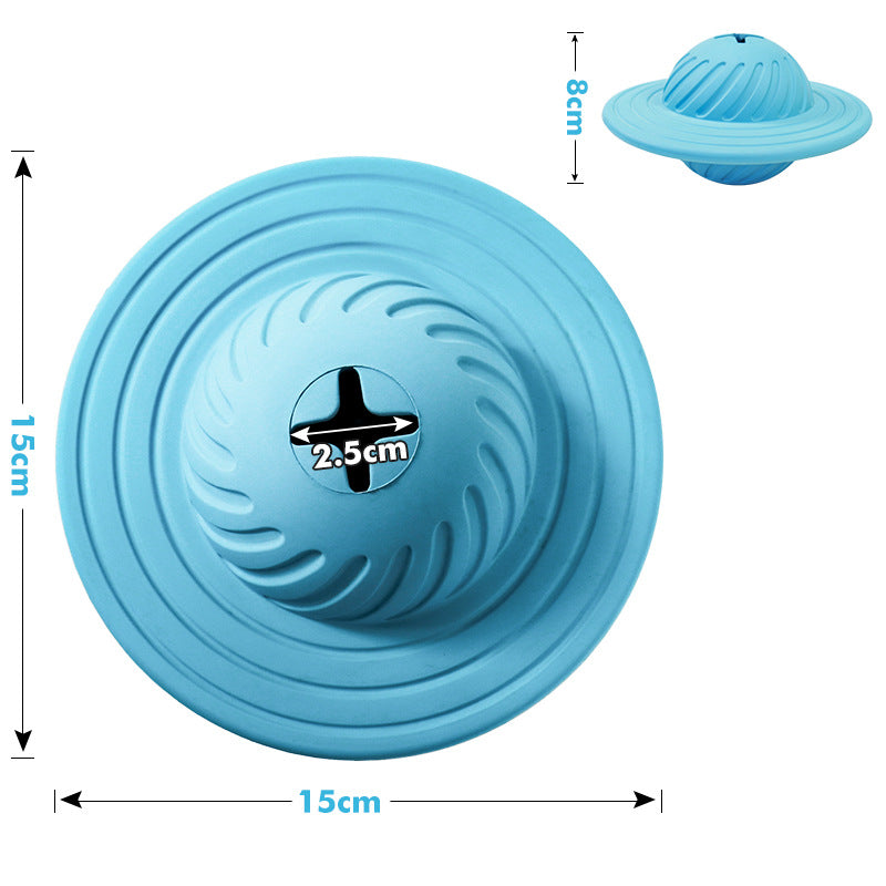 Natural Rubber UFO Dog Toy Disk