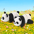 Super Cute Chinese Panda, Eye-Catching And Cute Design, Exquisite And Original, Suitable For Home Decoration And Gift Giving