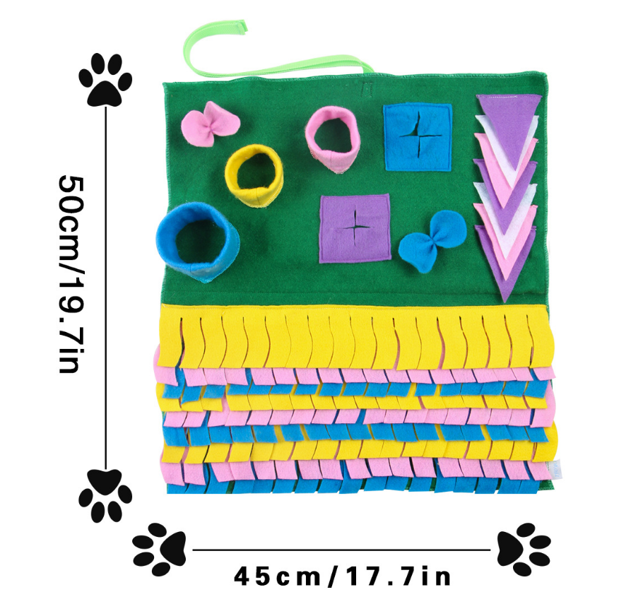 Detachable Stitching Dog Sniffing Pad