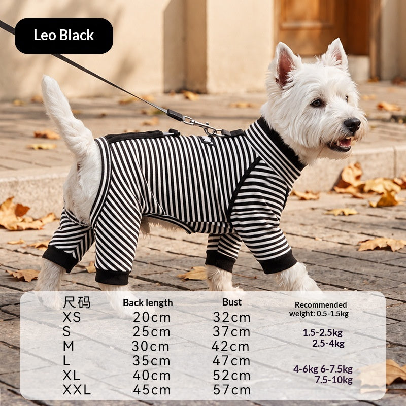 Dog Fleece-Lined Warm And Versatile Pet Clothing