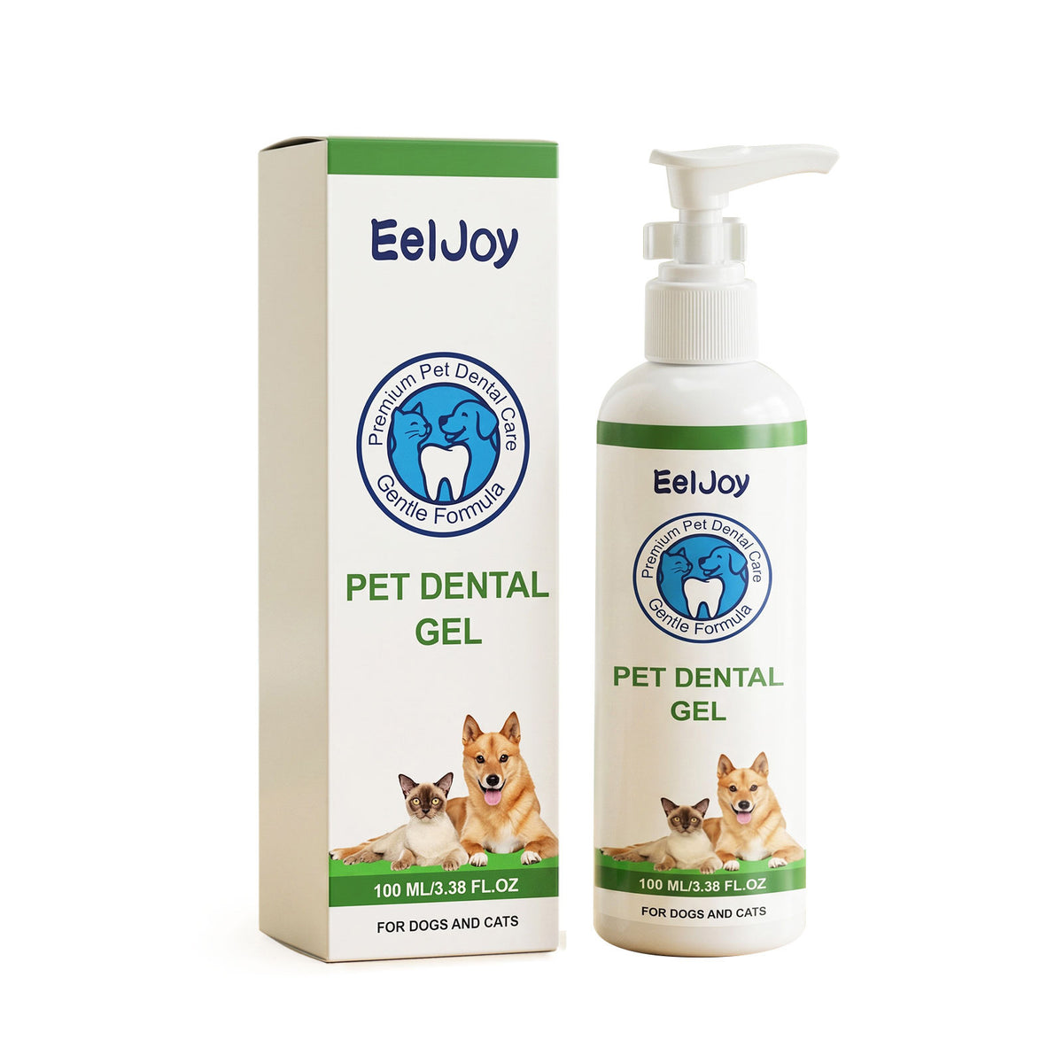 Eeljoy Pet Teeth Cleaning Gel Gentle Ingredients For Daily Care Of Pet Teeth, Refreshing And Clean, Convenient Gel