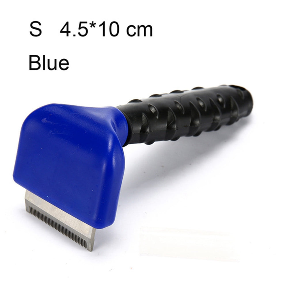 Pet Grooming Comb with Steel Blade