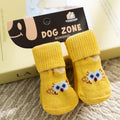 Pet Socks, Long Tubes, Anti-Slip And Dirt-Resistant Socks For Dogs, Four Pairs, Dog Shoes For Going Out, Foldable Joint Bichon Frise Socks