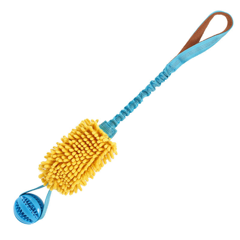 Cord Teether Bends And Hitches Bite-Resistant Tug-Of-War Woven Bends And Hitches Interactive Relieving Stuffy Pet Toy