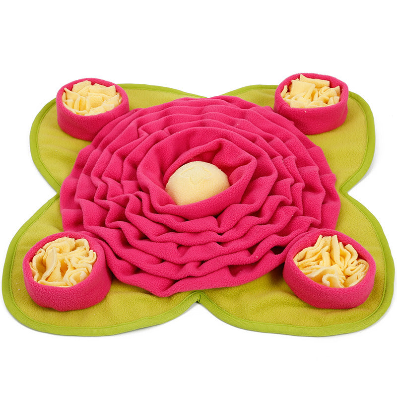 Dolemi Pet Dog Sniffing Mat Training Blanket Toy