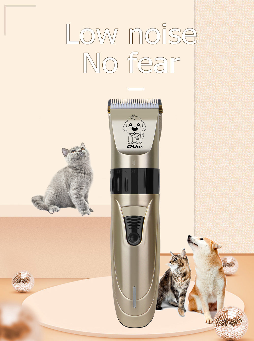 Rechargeable Pet Hair Clipper