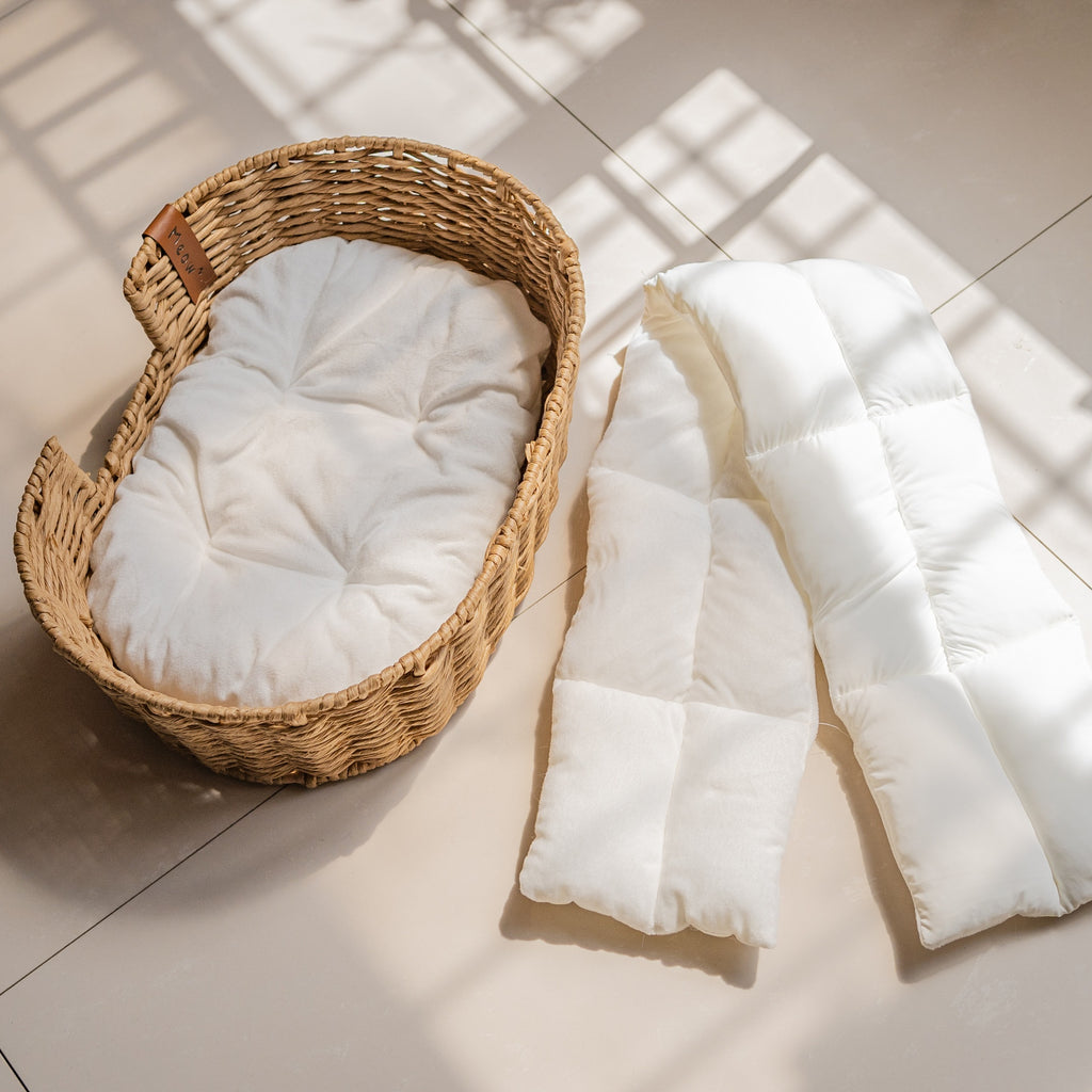 Hand-Woven Warm Universal Rattan Basket Pet Nest