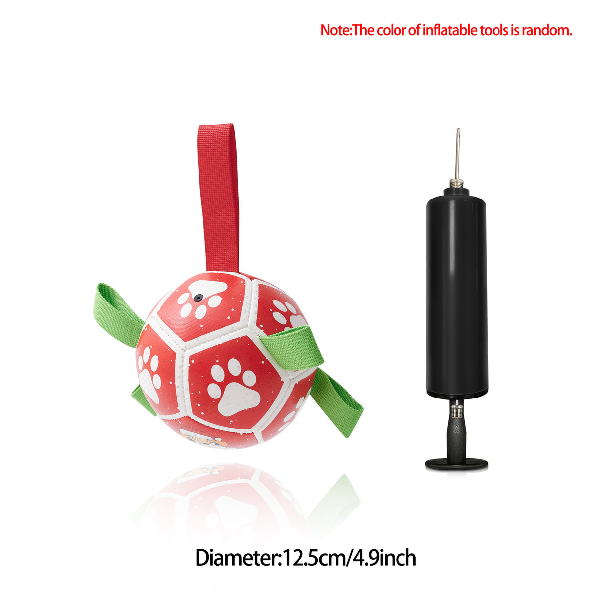 Interactive Inflated Dog Football Toy