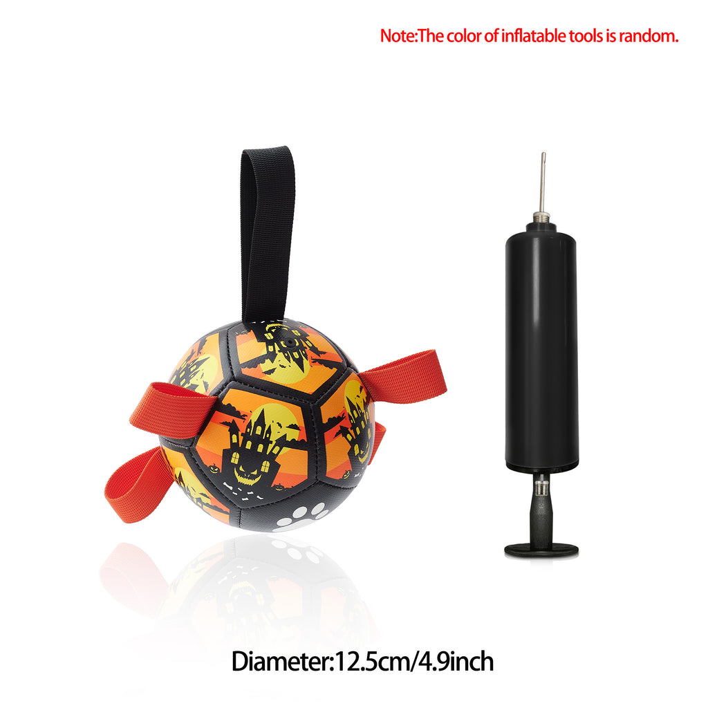 Interactive Inflated Dog Football Toy