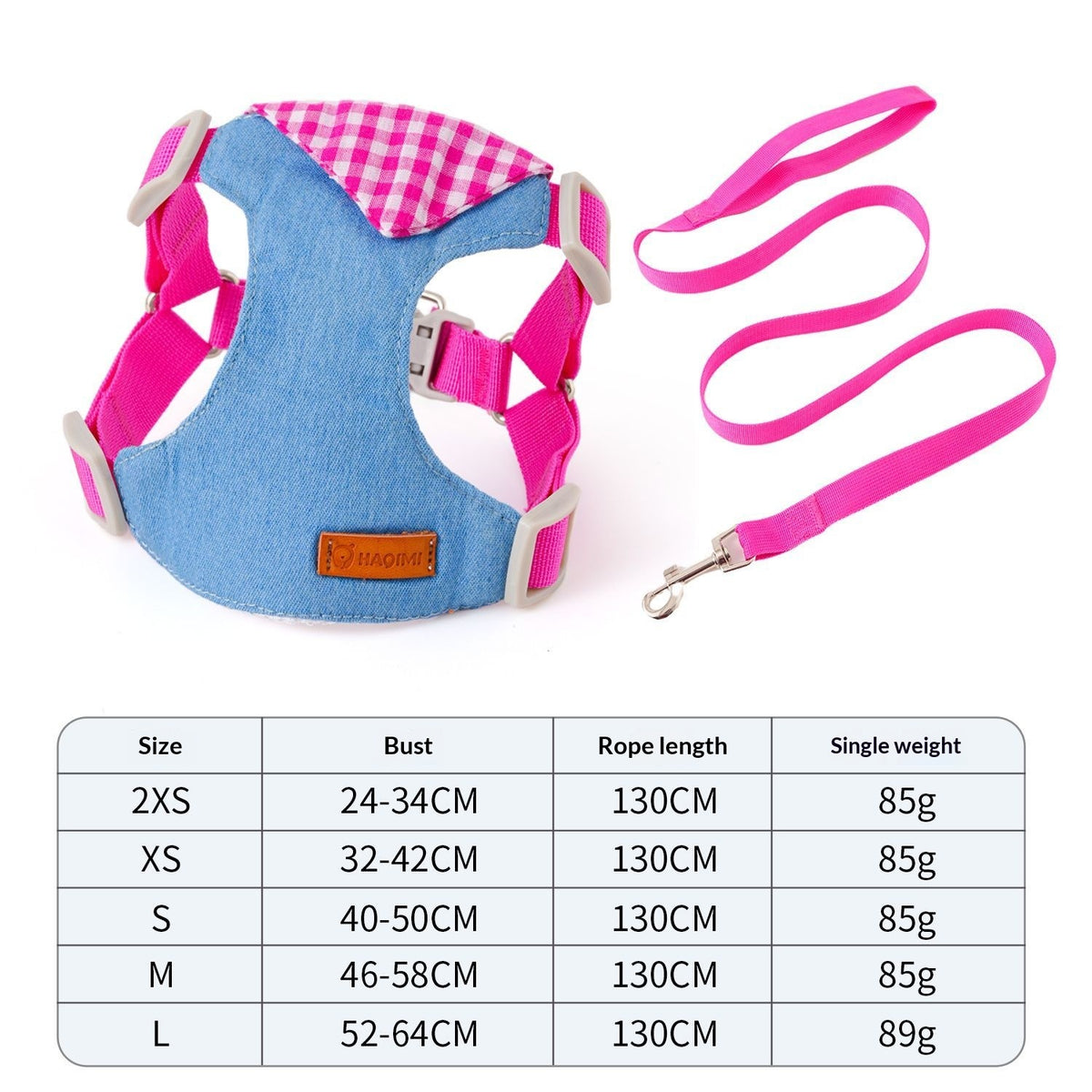 Not Tight Puppy Leash Chest Strap