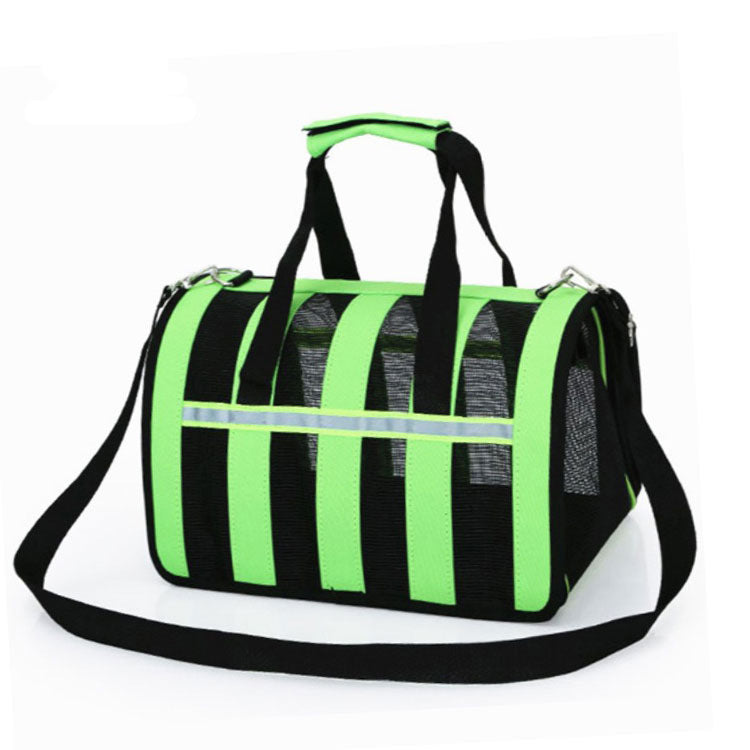 Portable Geometric Pet Bag