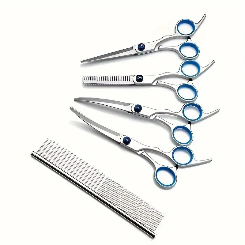 Portable Home Pet Scissors Beauty Tools Set