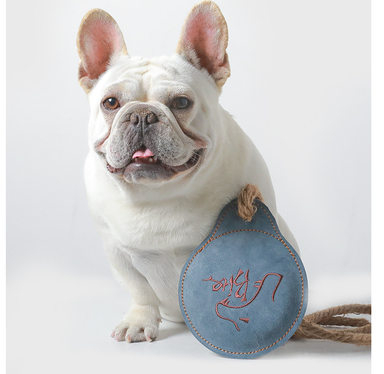 Cowhide Dog Training Toy