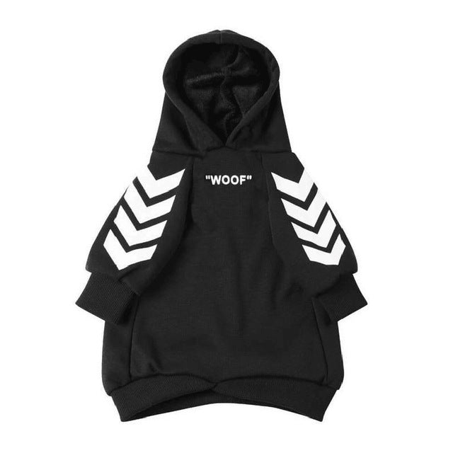 Winter Dog Jacket With Hood