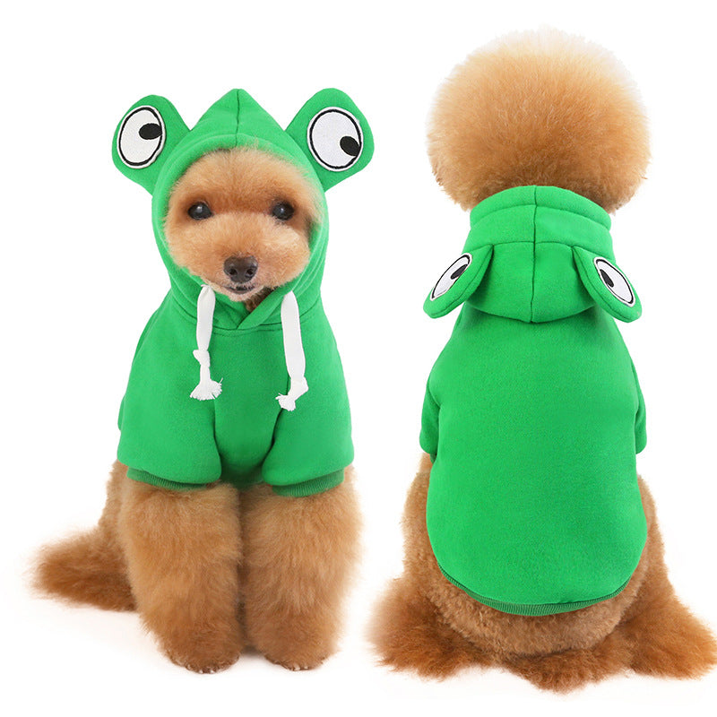 Frog Design Dog Sweater