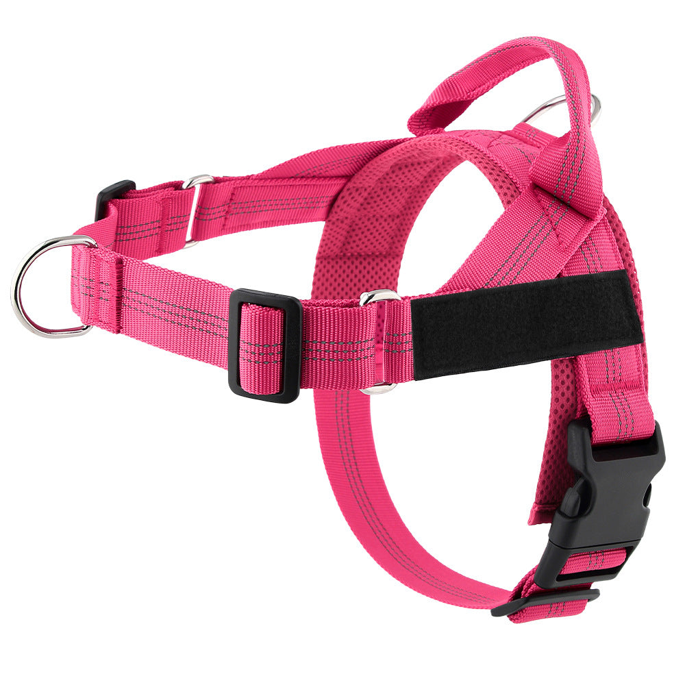 Easy-To-Cover Lightweight Dog Chest Strap and Hand Rope