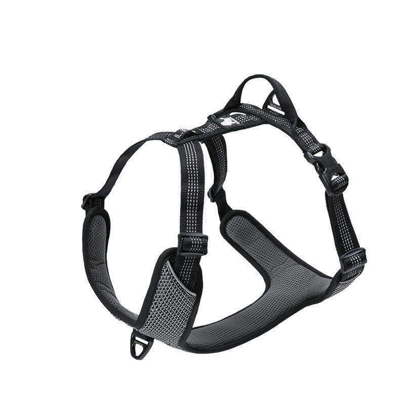 Reflective Dog Chest Vest Harness