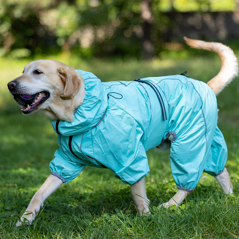 Cotton-Padded Warm Dog Shell Jacket