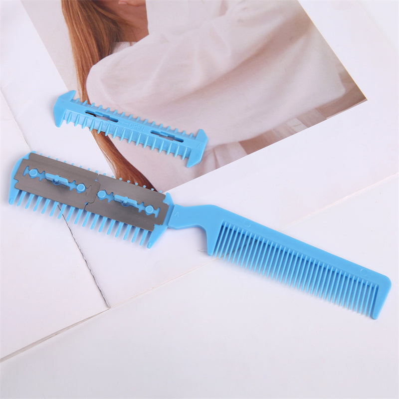 Pet Two-Sided Sharpening Comb With Its Own Blade
