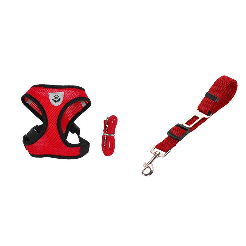 Pet Car Seat Belt and Leash