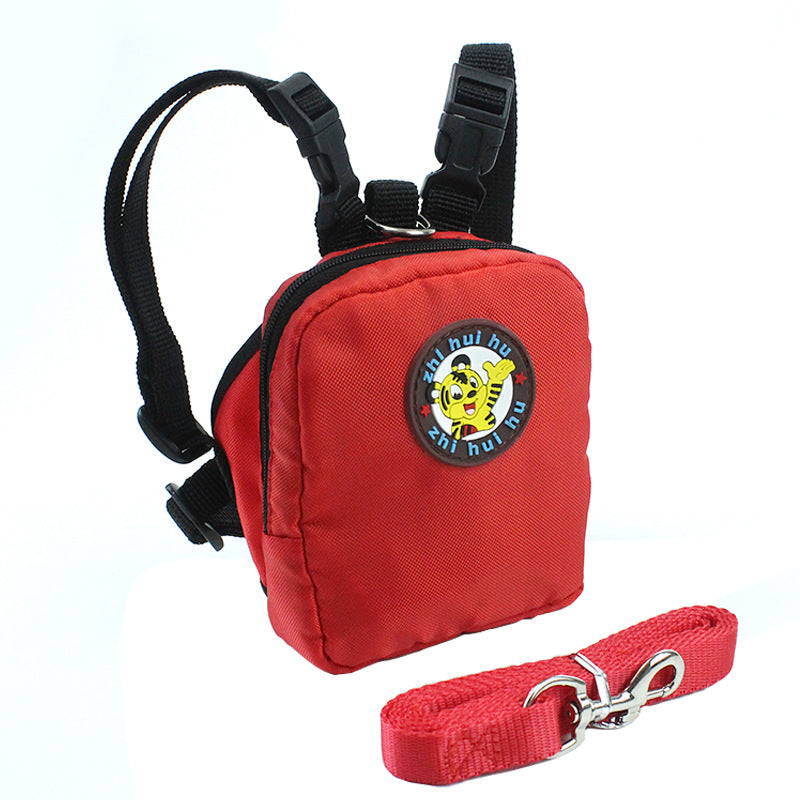 Pet Traction From Backpack