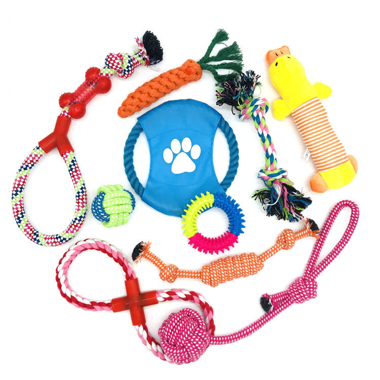 Cotton Rope Dog Toy Set