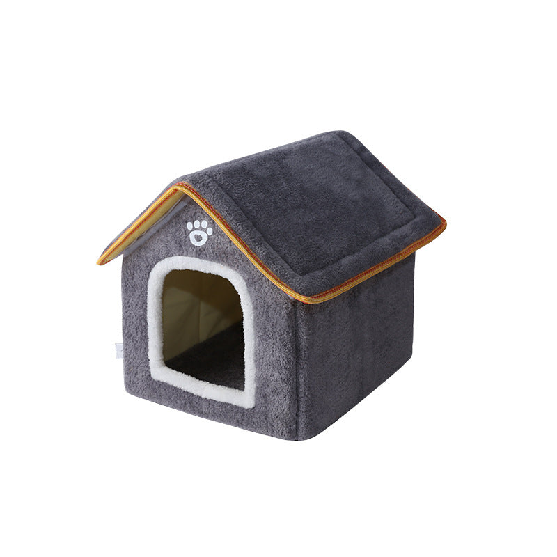 Pet Warmth Closed Removable And Washable Nest