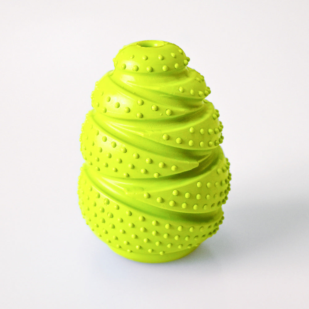 Rubber Treat-Dispensing Dog Toy