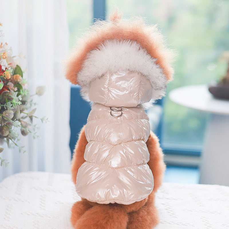 Autumn and Winter Pet Clothing Cotton Vest