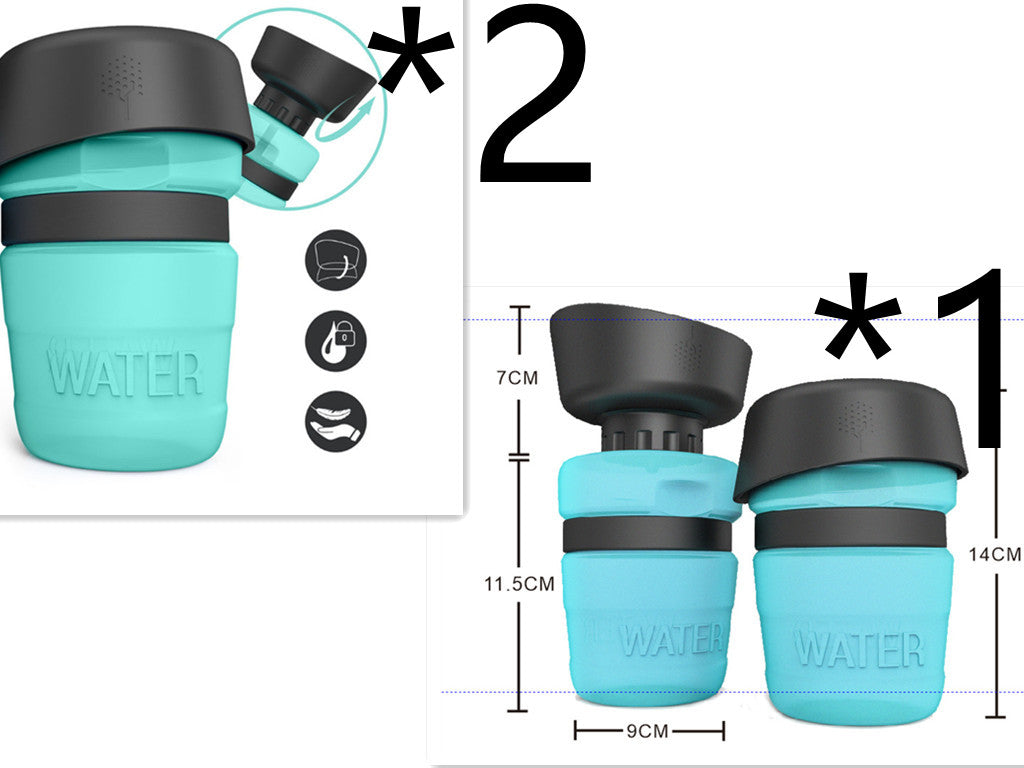 Silicone Pet Travel Water Bottle