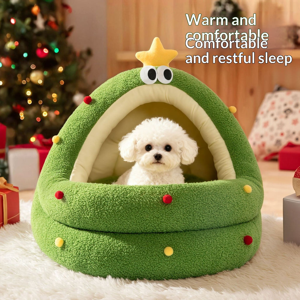 Secure-Feel Pet Bed Nest All-Season Universal Tent-Like Kennel