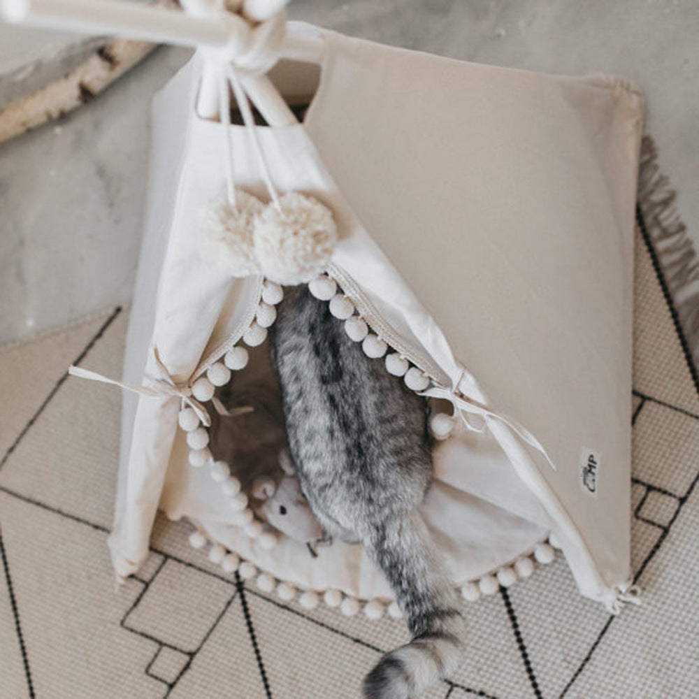 Pet Tent Bed for Cats and Small Dogs