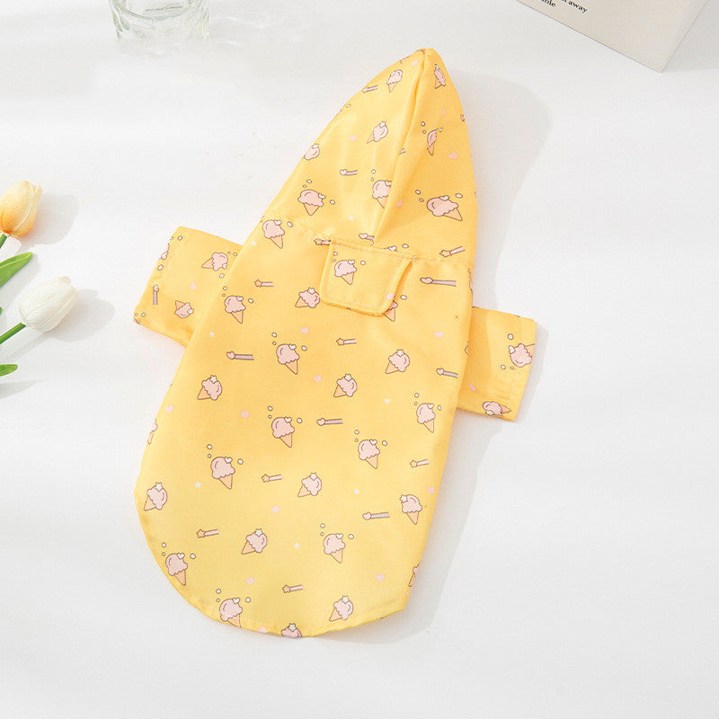 Fashionable Dog Raincoat