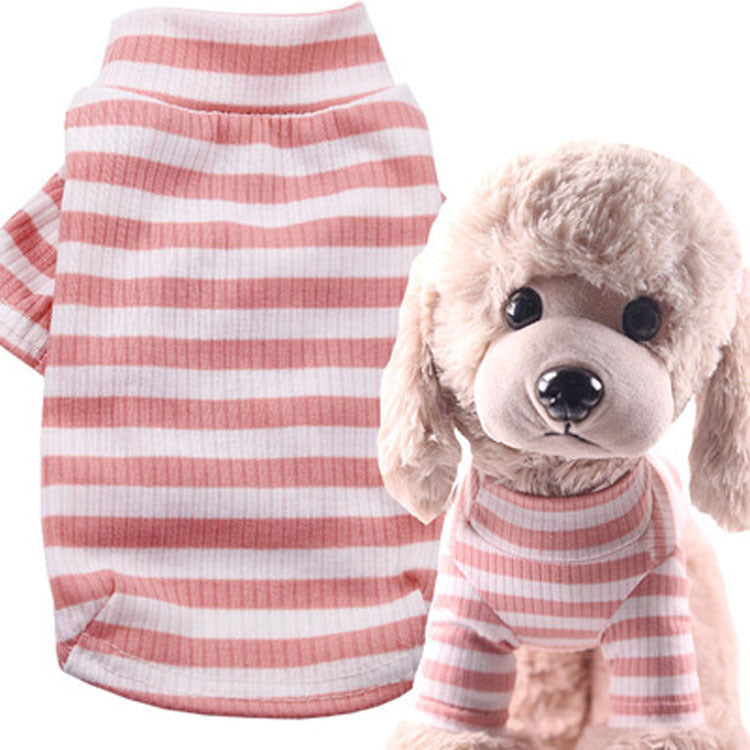 Two-Foot Striped Stretch Pet Clothes