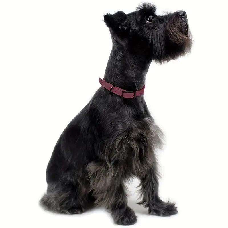 Pvc Honeycomb Embossed Collar Waterproof And Stain-Resistant For Large Dogs