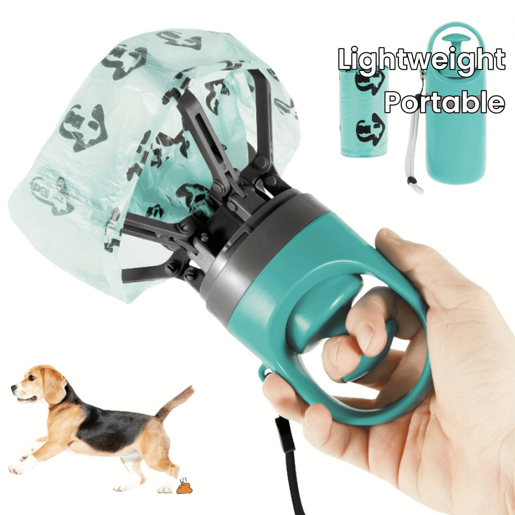Dog Pooper Scooper With Waste Bags