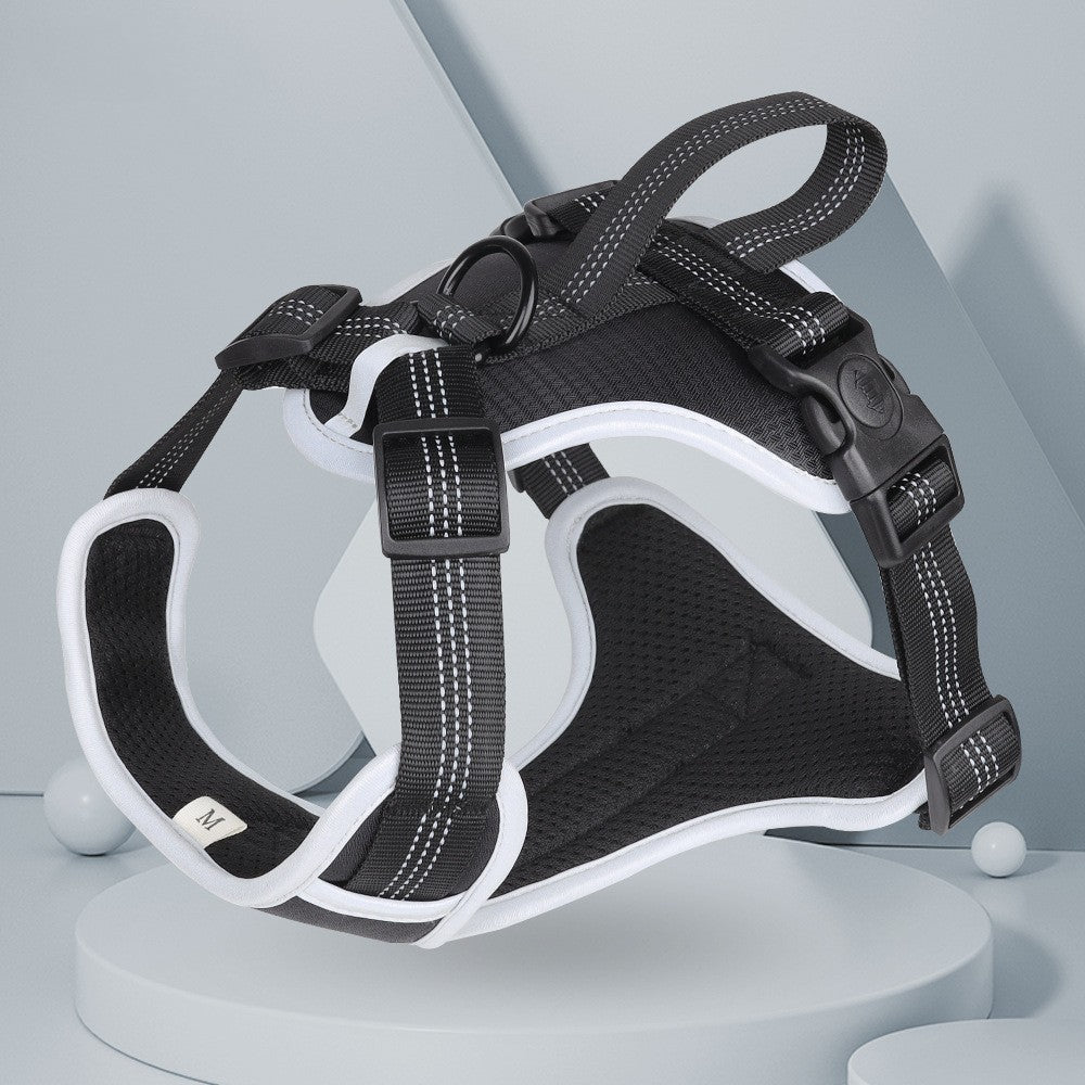 Explosion-Proof Big Dog Chest Strap Vest Pet Hand Holding Rope