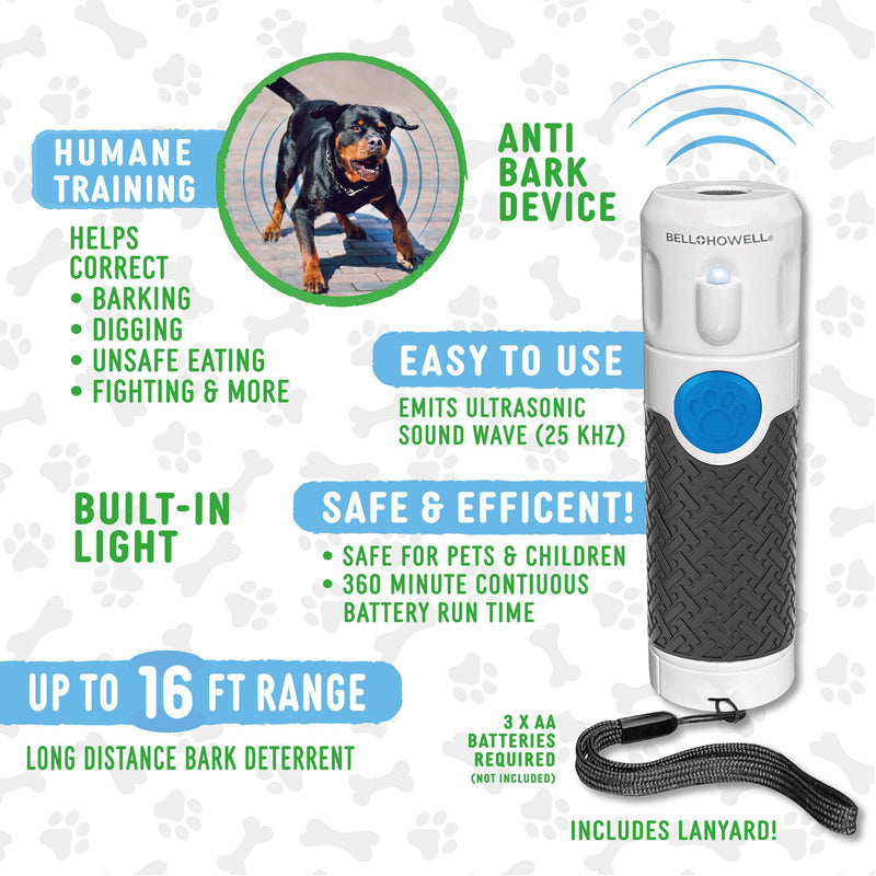 Handheld Ultrasonic Dog Bark Trainer
