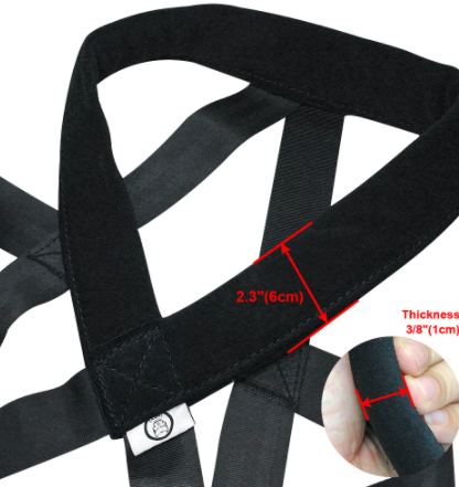 Cotton Dog Training Leash with Chest Strap