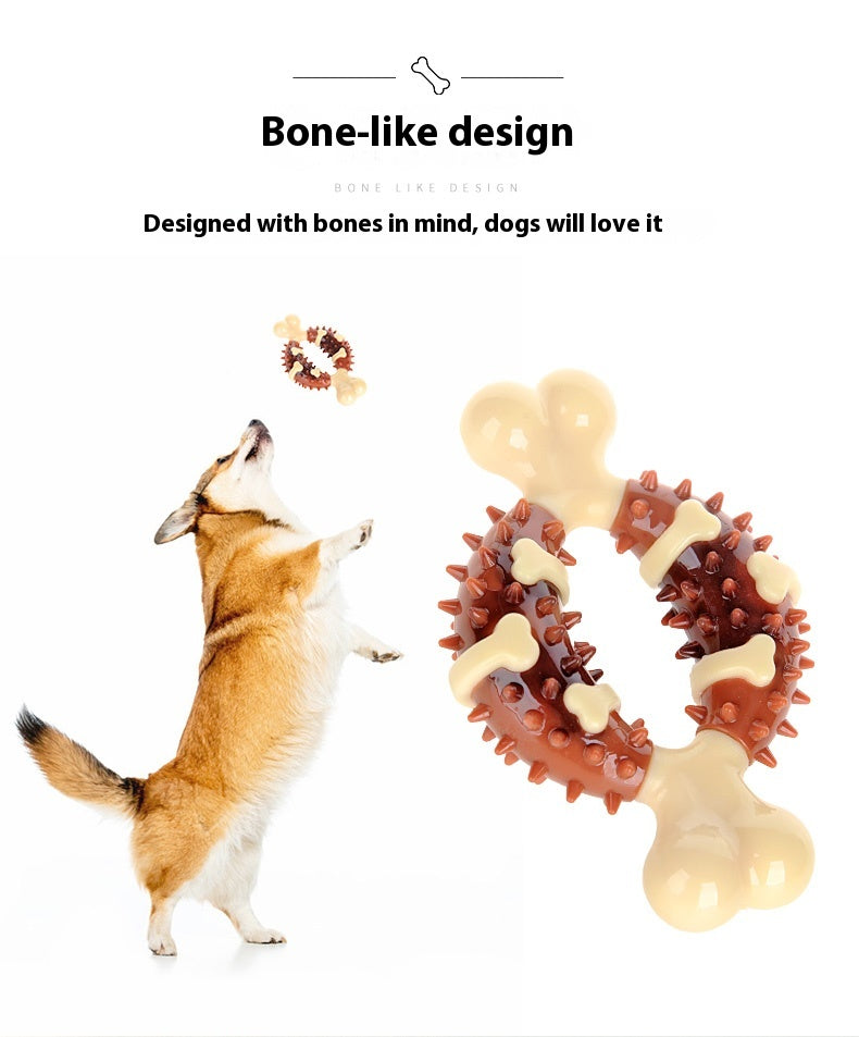 Dog Pet Molar Toy Bite-Resistant Bone