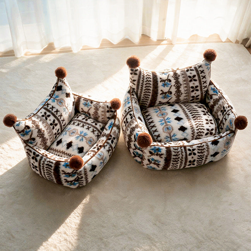 Warm Sofa Pet Bed