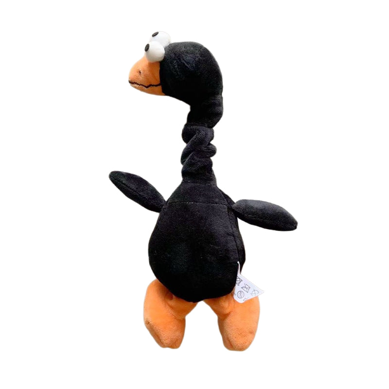 Interactive Squeaky Chicken Dog Chew Toy