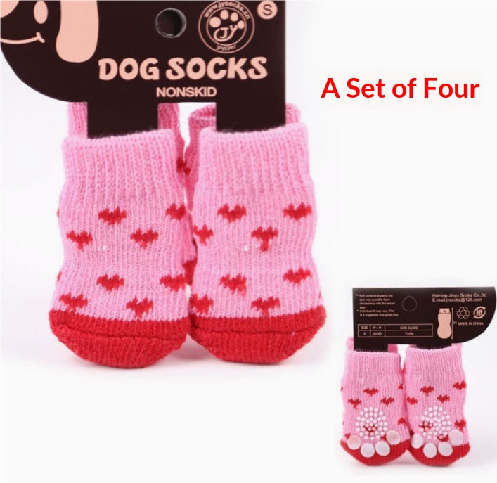 Dog Socks in Four Packs