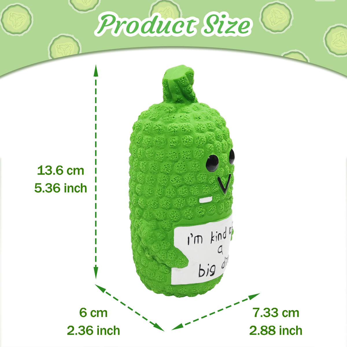 Pickle Squeaky Dog Toys Novelty Funny Latex Chew Dog Toys For Teething Puppies Mild Chewing Small Medium Large Dogs Pet Dogs Supplies Newbor