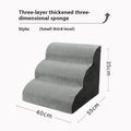 Household Small Dog Wave Pet Stairs