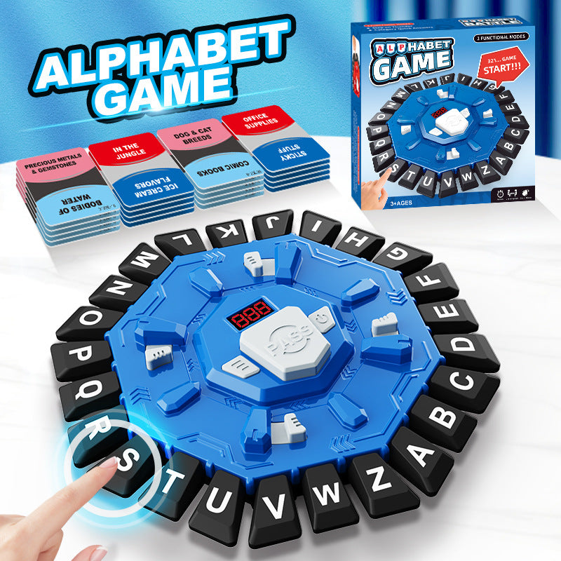 Multifunctional Crazy Letter Game Turntable Desktop Game