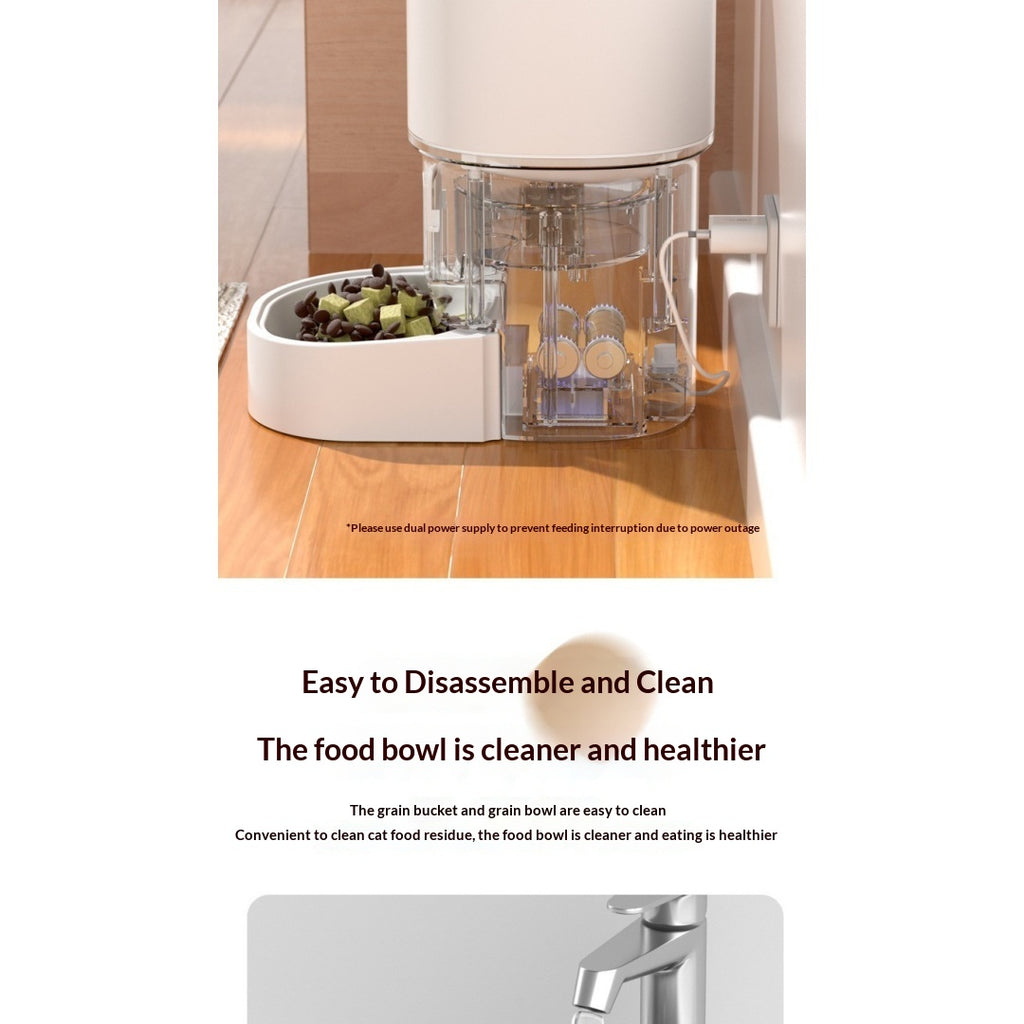 WiFi Smart Pet Feeder With App Scheduling