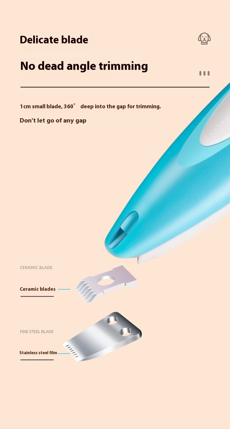 Pet Foot Shaver With Light